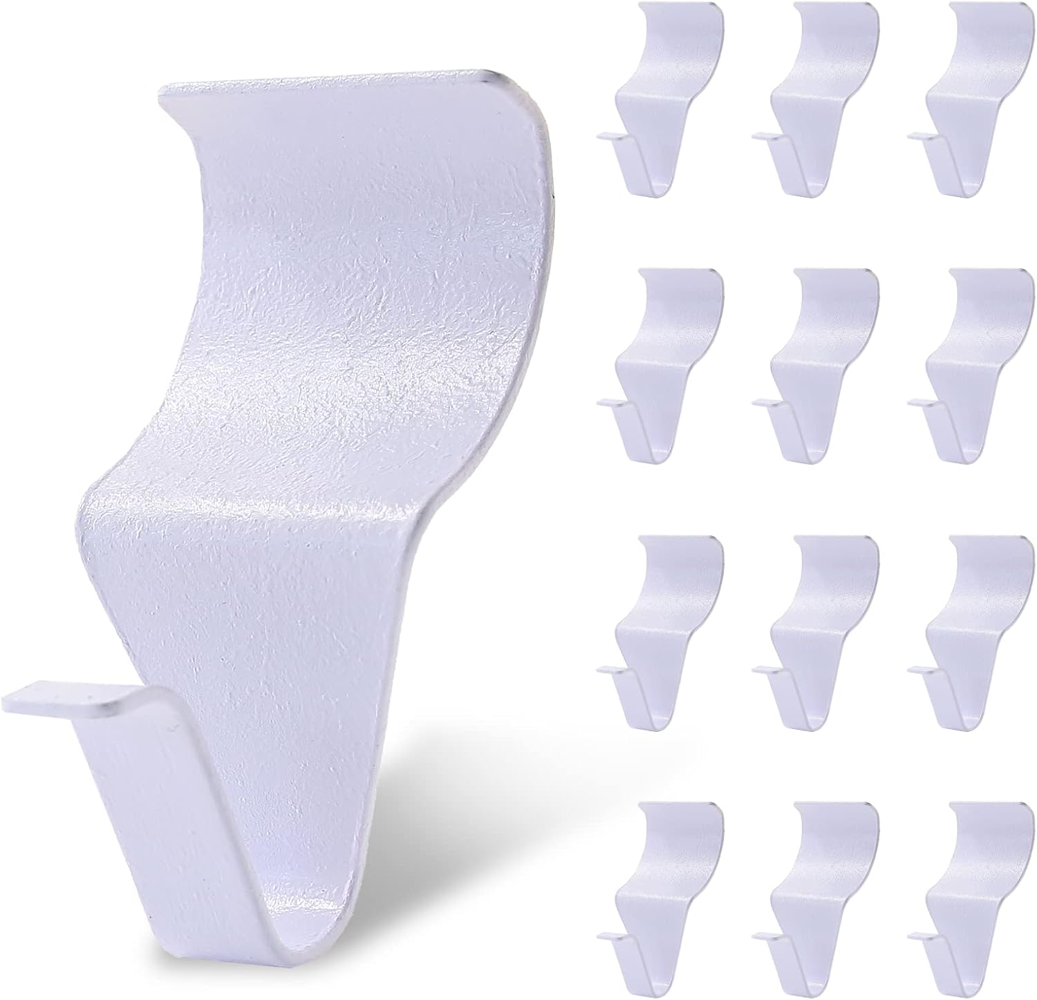 Biaungdo 12 Pcs Vinyl Siding Hooks Heavy Duty Stainless Steel