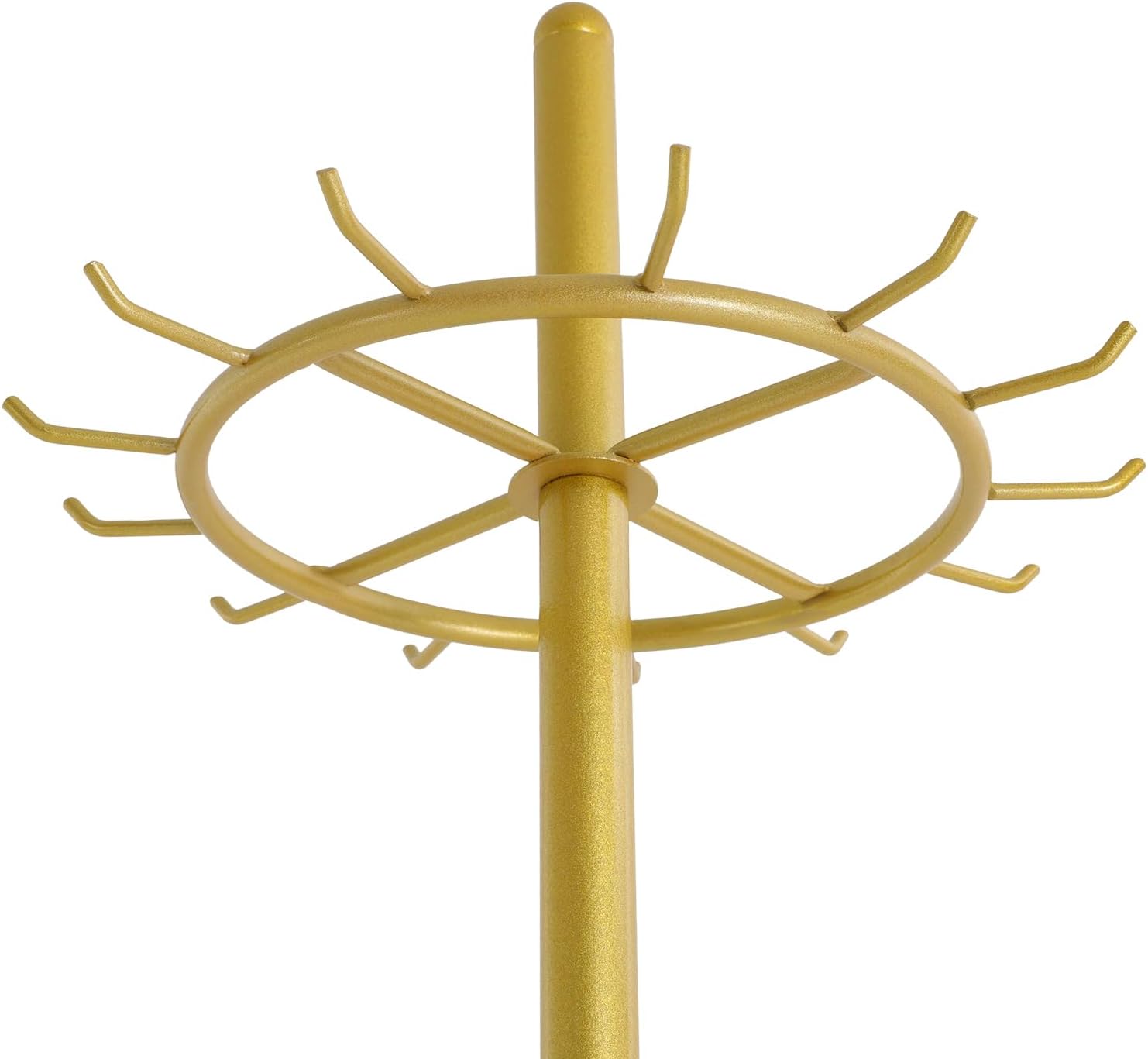 661in Gold Belt Display Tie Scarf Rack