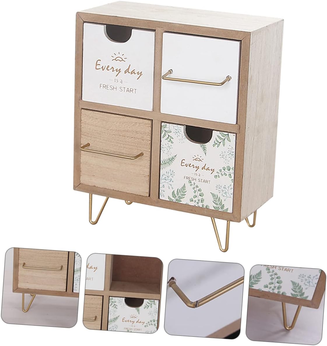 Didiseaon Creative Storage Box for Jewelry Cosmetics and Phones Space Saver