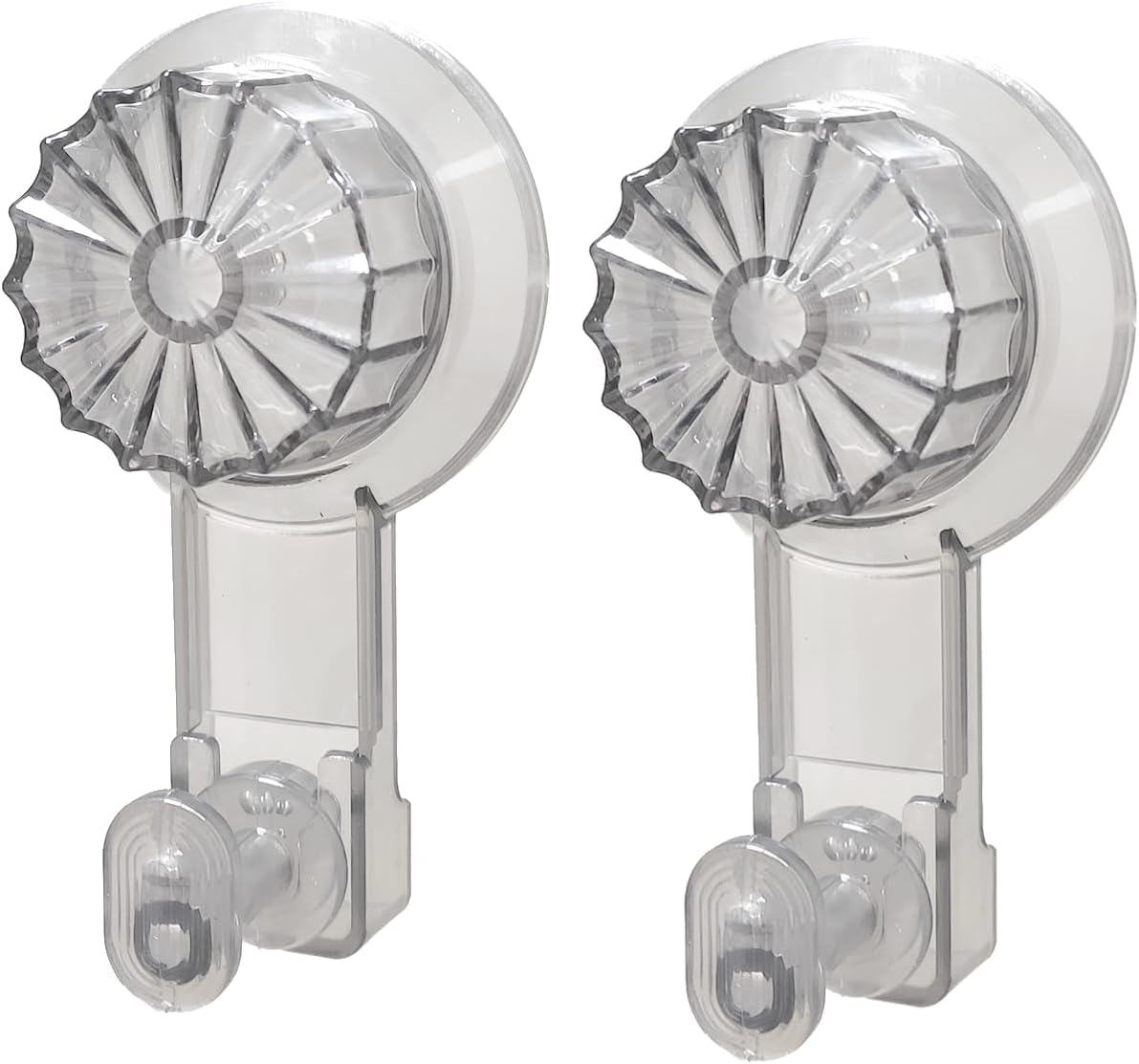 2 Pack Wreath Hanger Heavy Duty Suction Cup Hooks for Windows