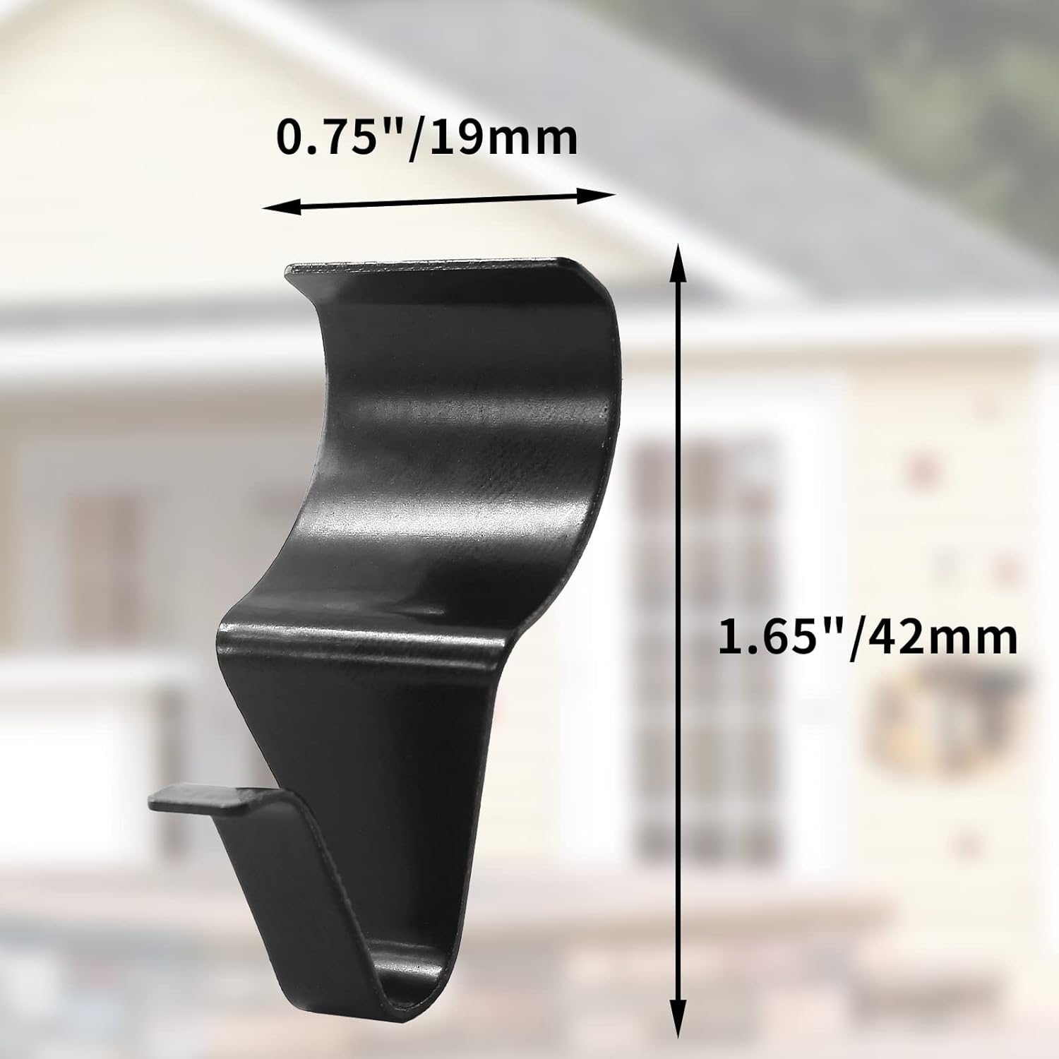 Biaungdo 12 Pcs Vinyl Siding Hooks Heavy Duty