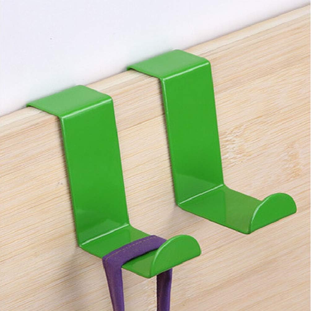 NUOBESTY 10 Pcs Door Hooks for Towels Keys and More