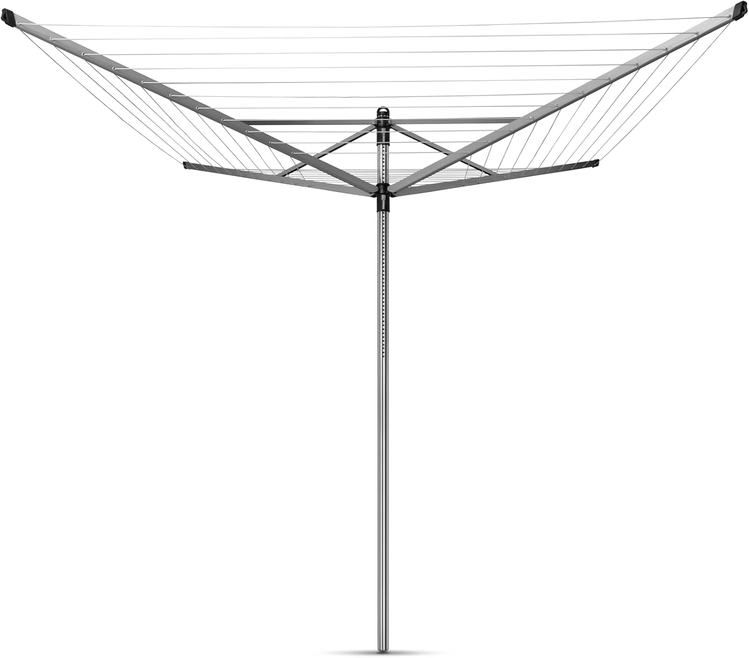 Brabantia Lift-O-Matic 4 Arm Clothesline Gray