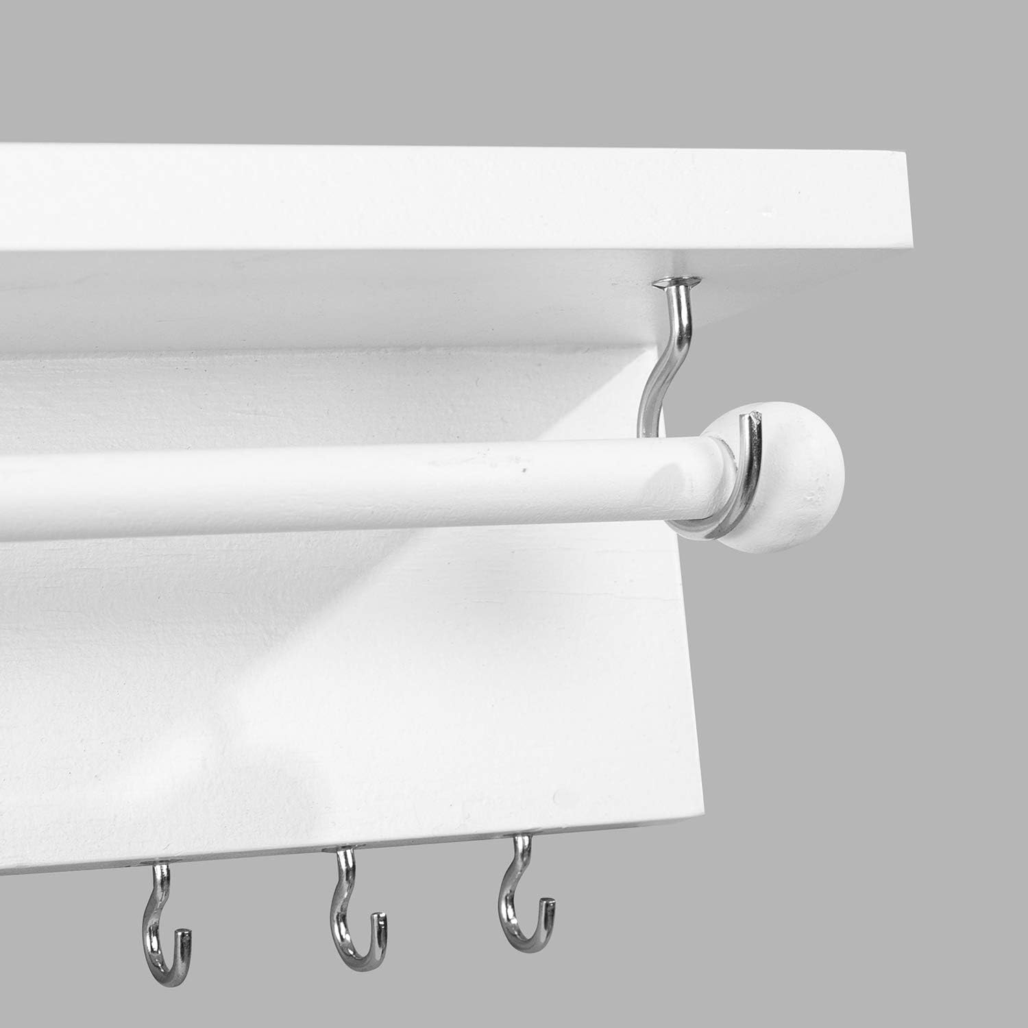 ZGZD White Hanging Jewelry Organizers Set of 2