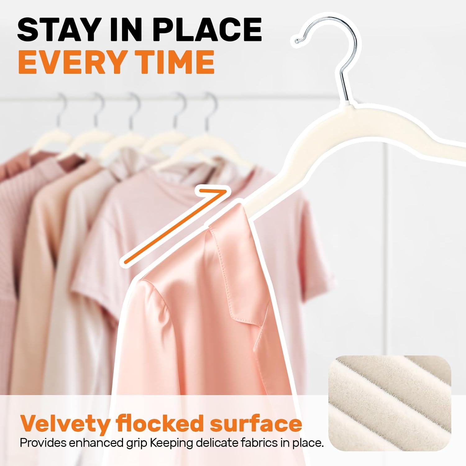 30 Pack Premium Velvet Shirt Hangers with Swivel Hook and Non-Slip Surface