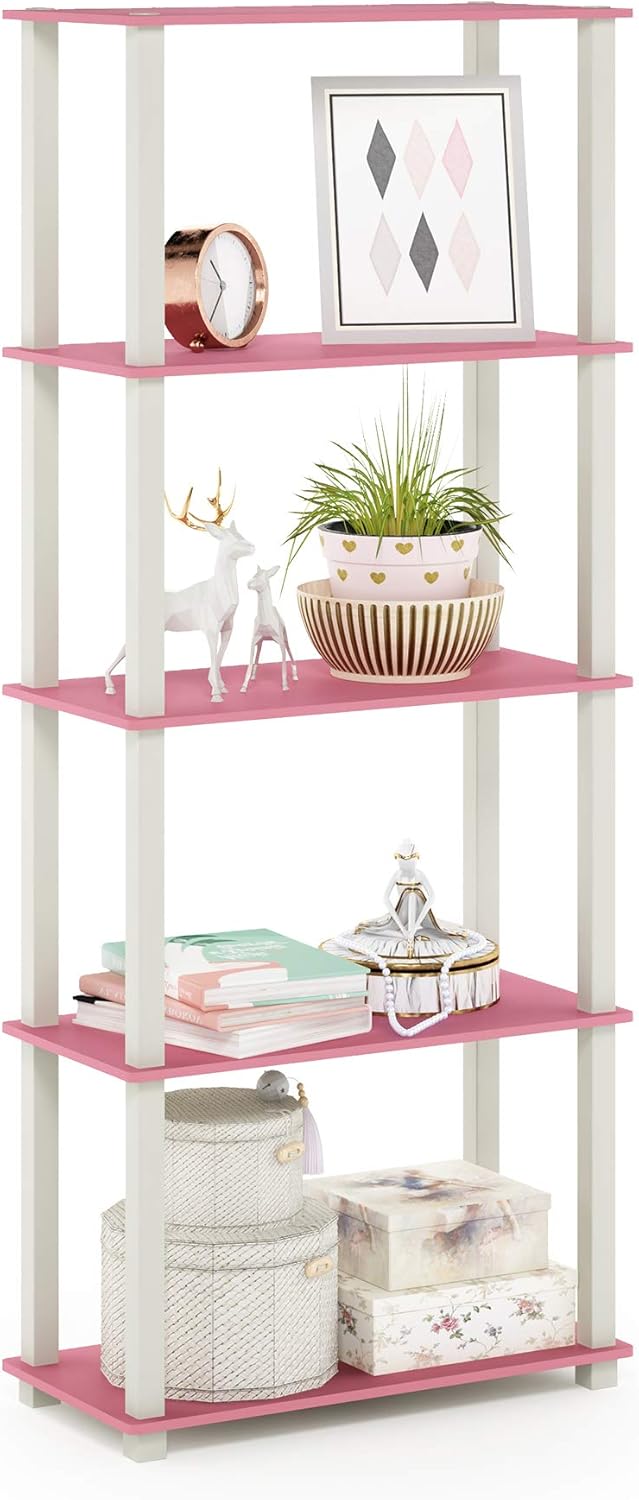 Furinno Turn-N-Tube 5-Tier Storage Shelf