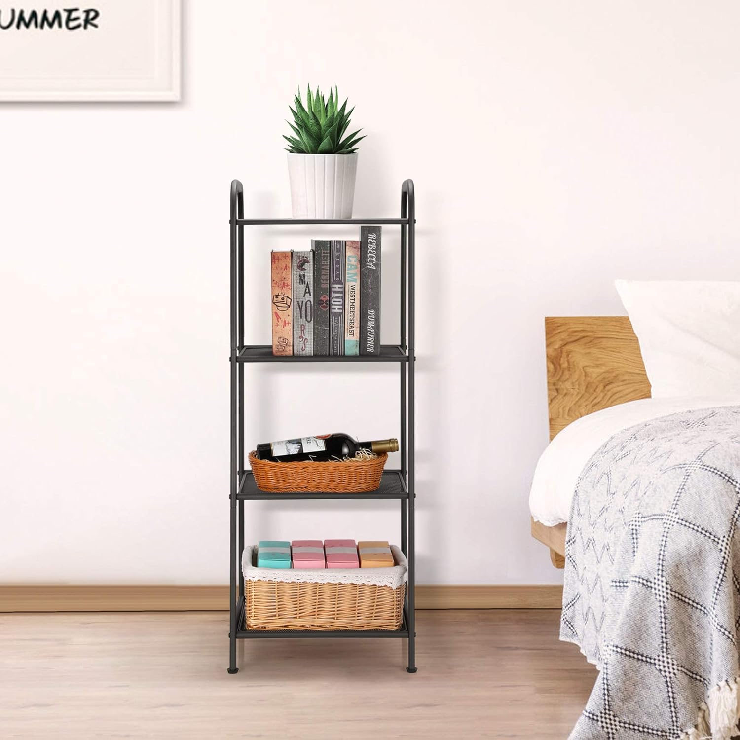 MAX Houser 4 Tier Extendable Storage Rack