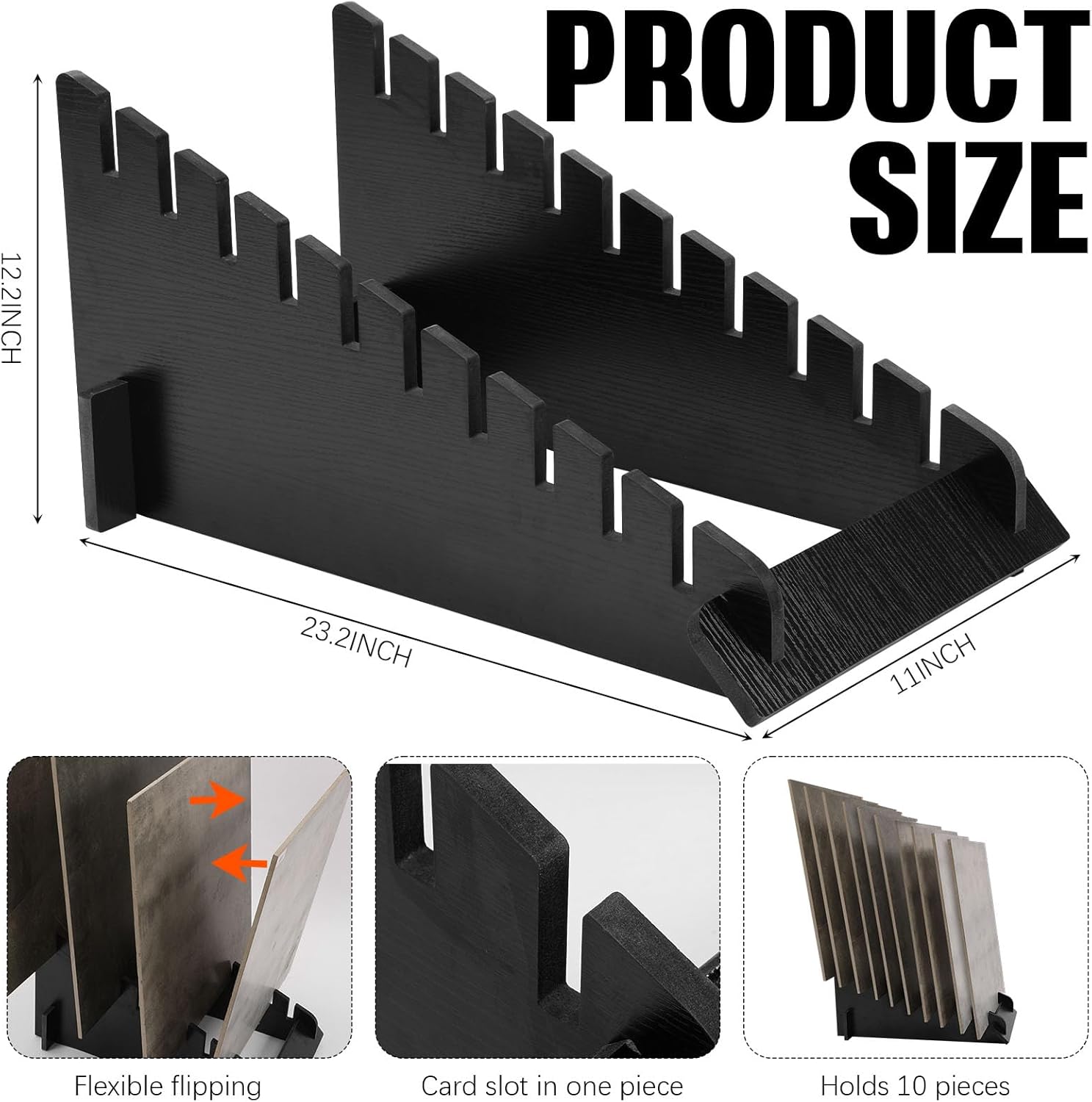 Teenyyou 10-Tier Floor Tile Display Stand