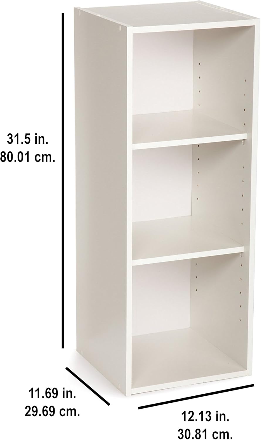 ClosetMaid 8987 3-Shelf Stackable Organizer White