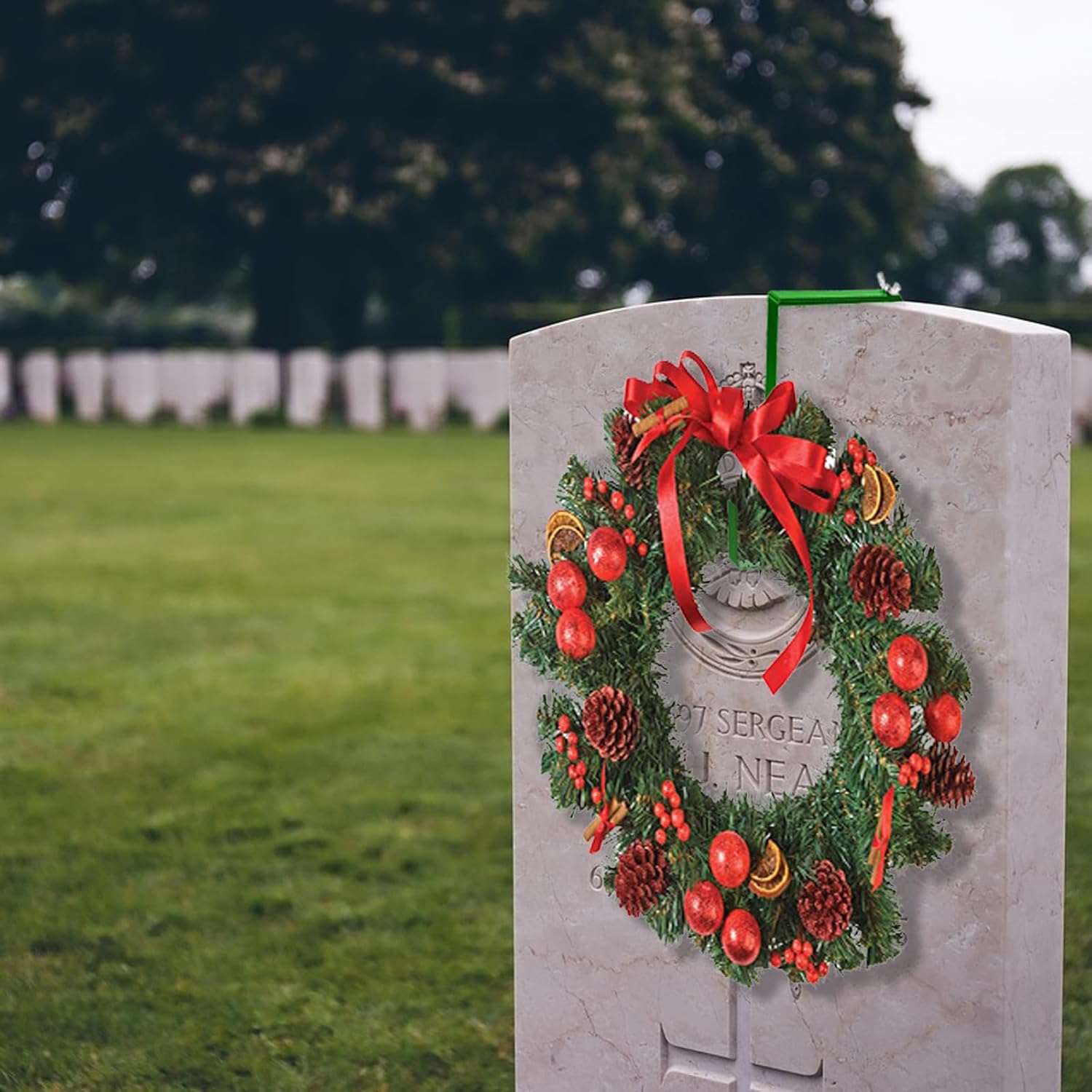 Adjustable Wreath Stands for Cemetery 2 Pack