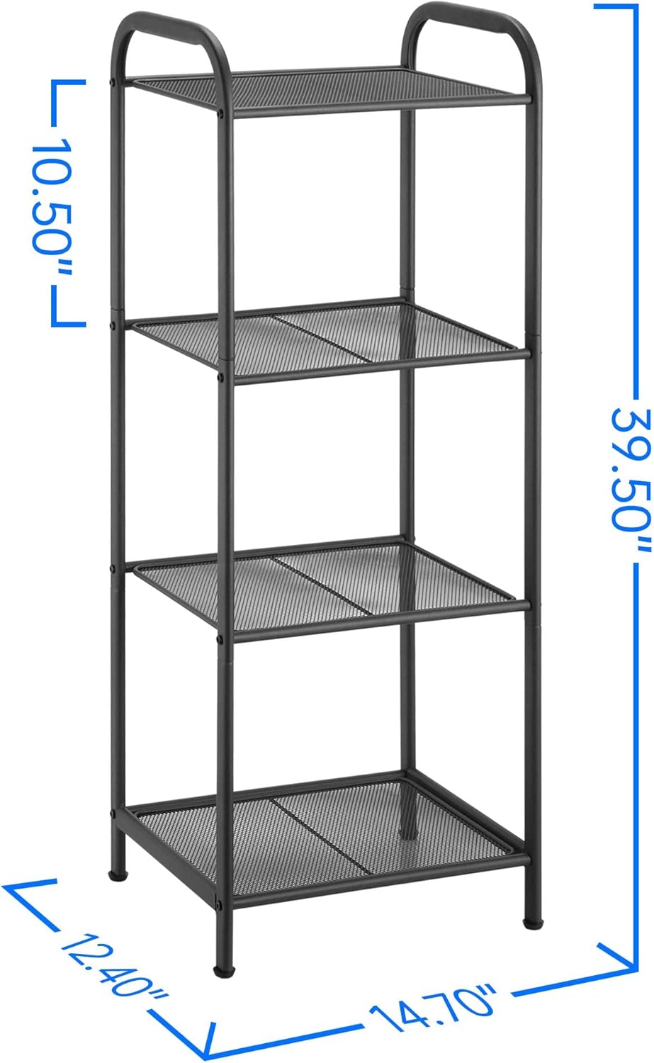 MAX Houser 4 Tier Extendable Storage Rack