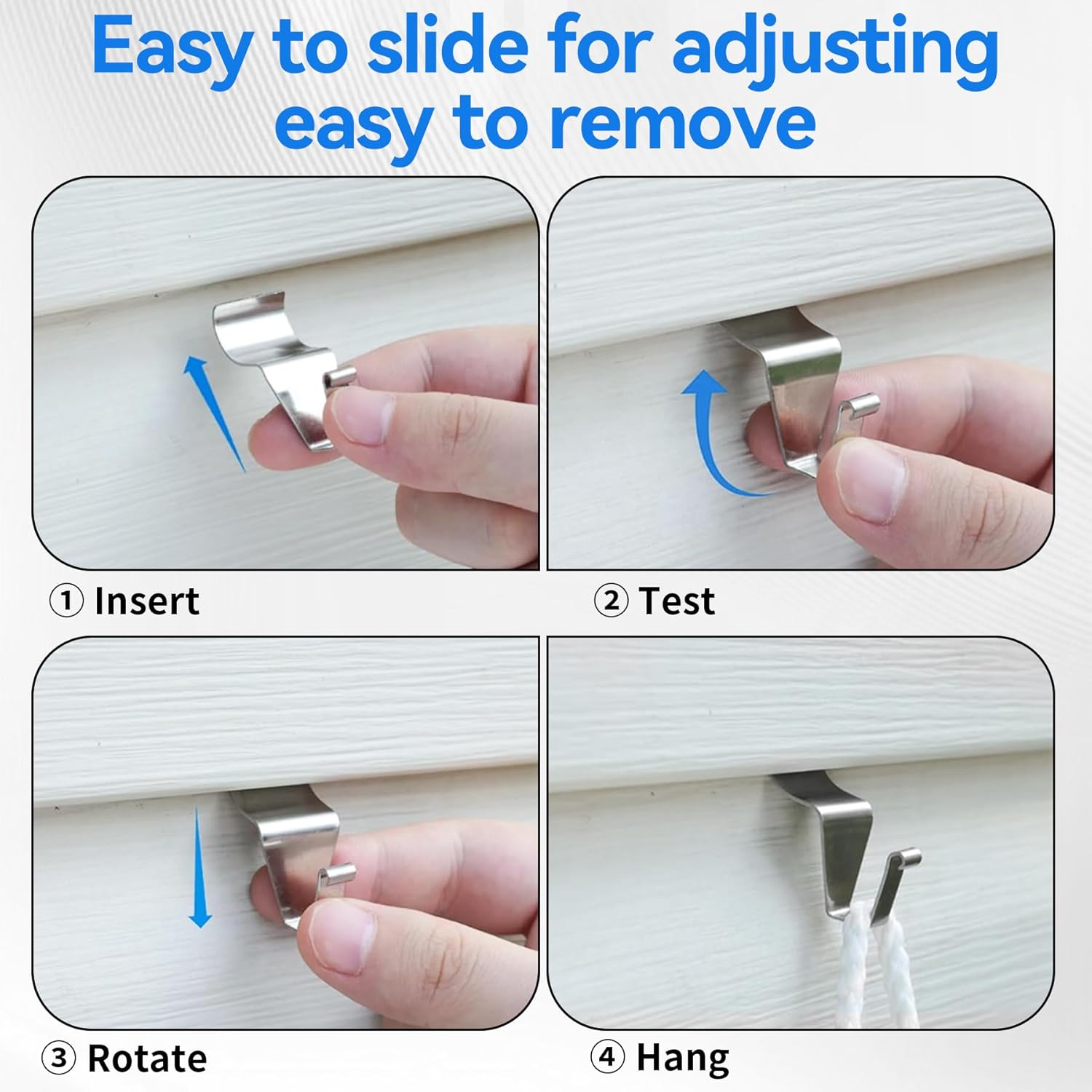 Vinyl Siding Hooks 10 Pack Heavy Duty Hangers