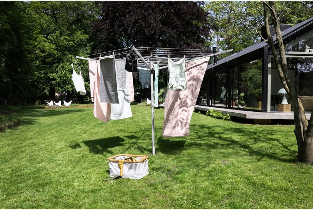 Brabantia Lift-O-Matic 4 Arm Clothesline Gray