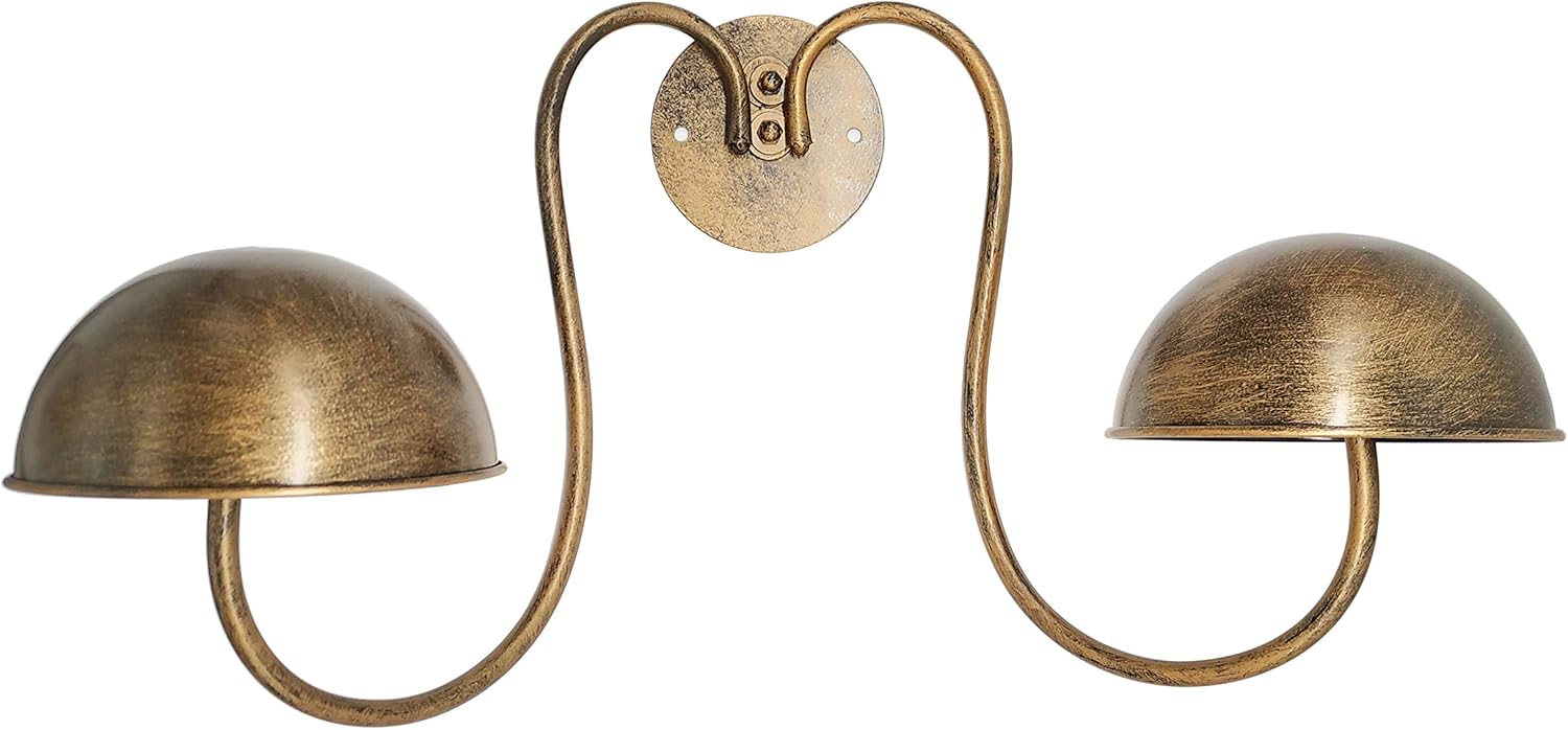 Owlgift Modern Metal Entryway Hat Rack with 2 Hooks