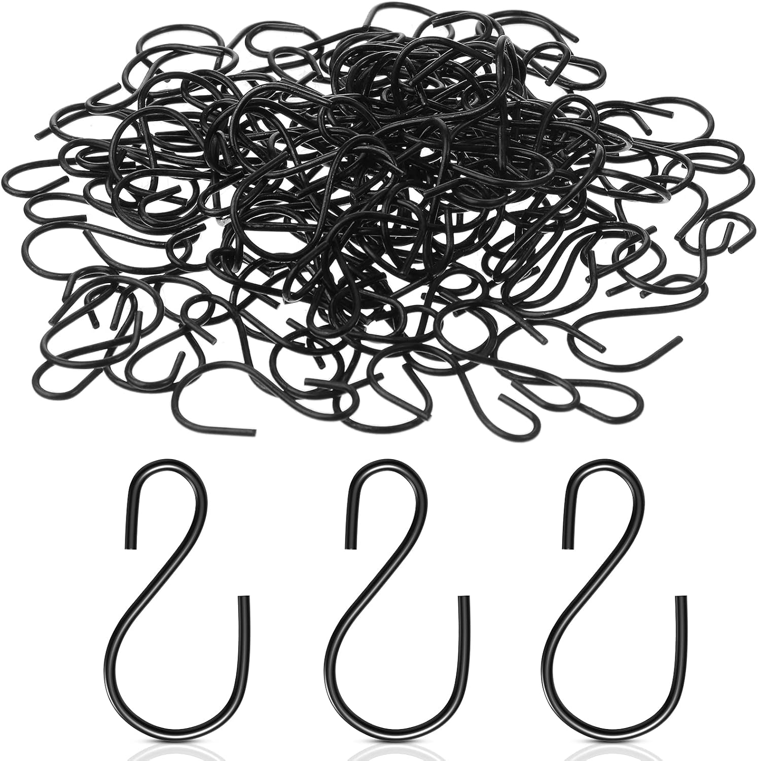 Sratte 120 Pcs S Hook Set for Hanging Decorations and Storage