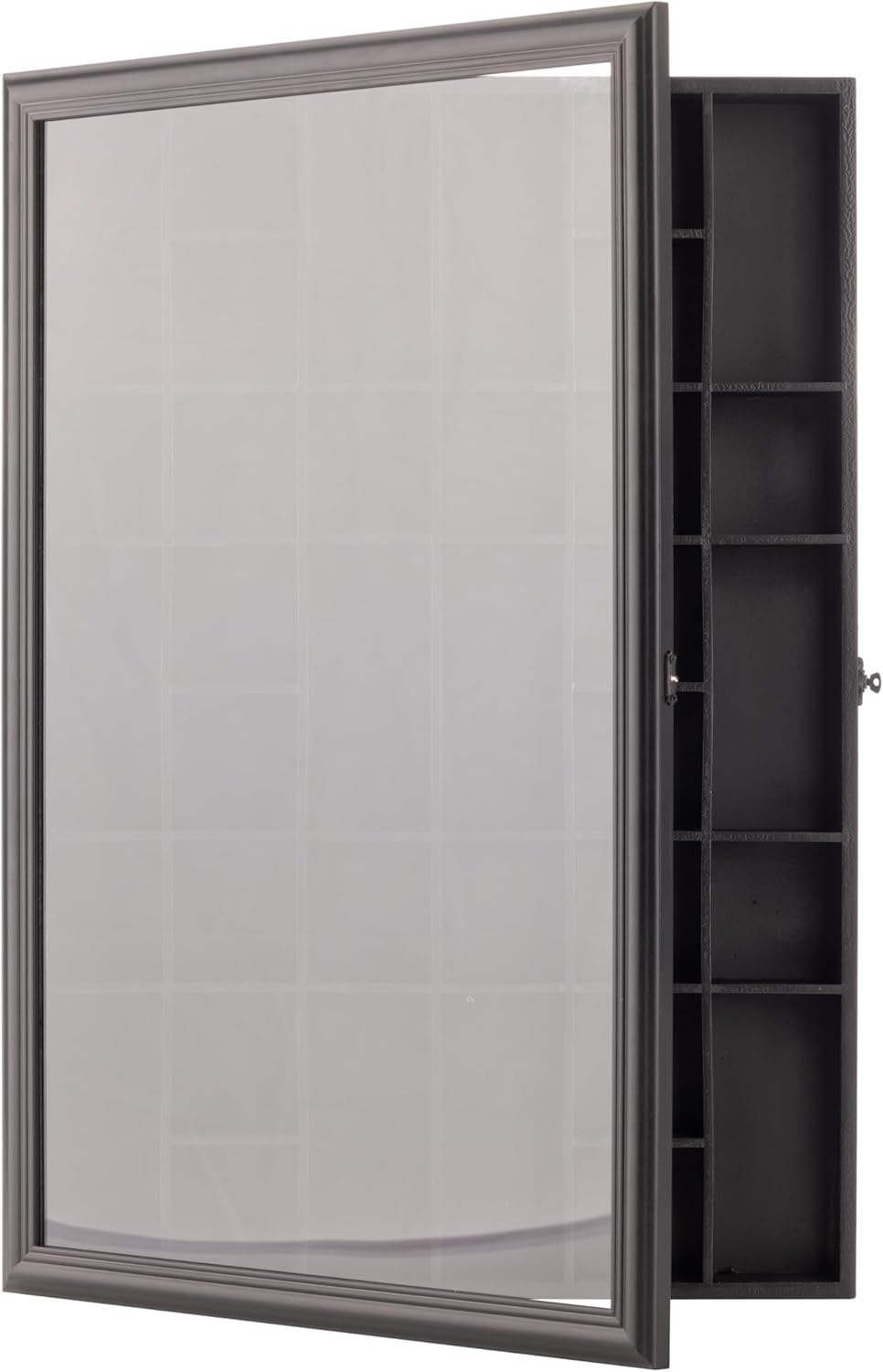 Gallery Solutions Black Wall-Mounted Display Case