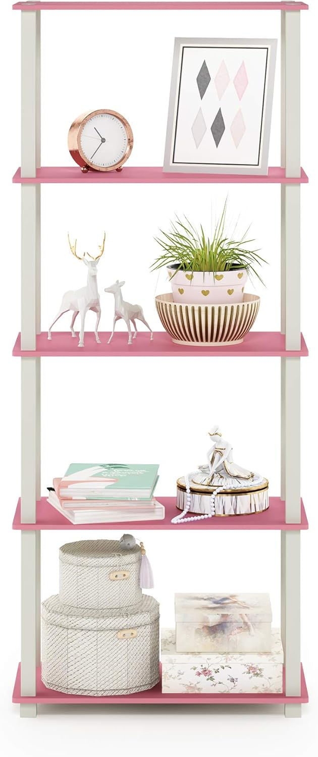 Furinno Turn-N-Tube 5-Tier Storage Shelf