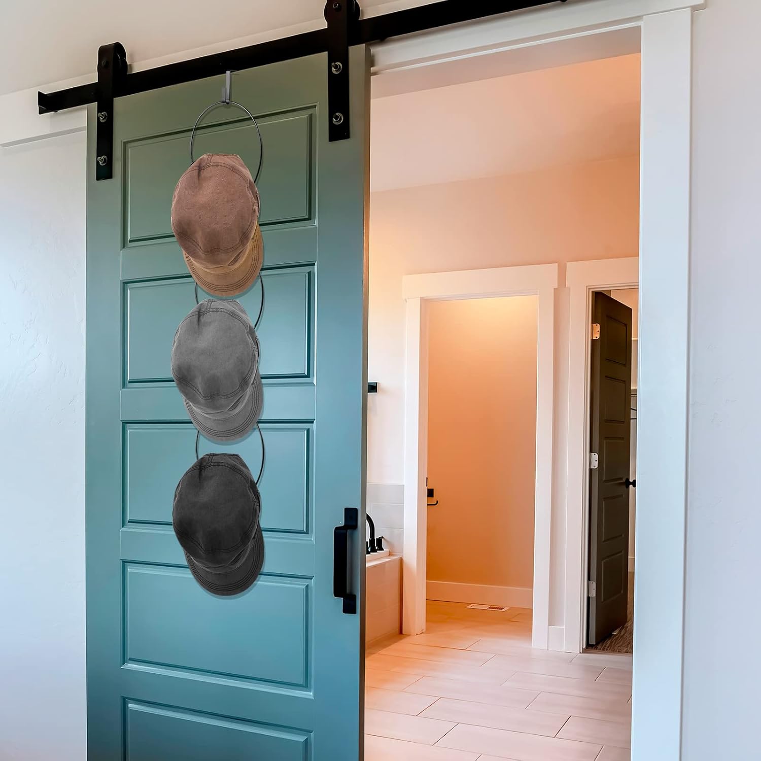 Yerliker 16 Piece Hat Rack with 2 Hooks for Door