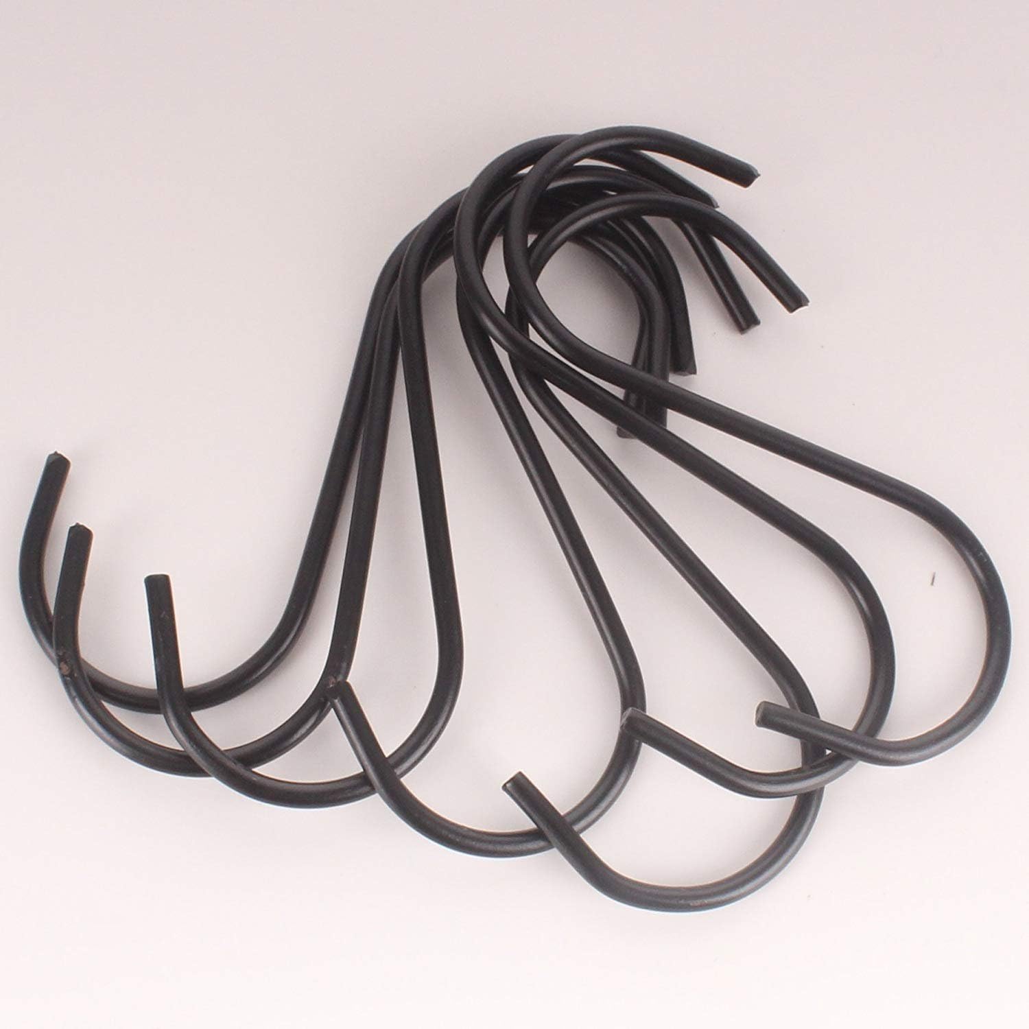 50 Pack Black S Hooks Heavy Duty Kitchen Storage Hooks