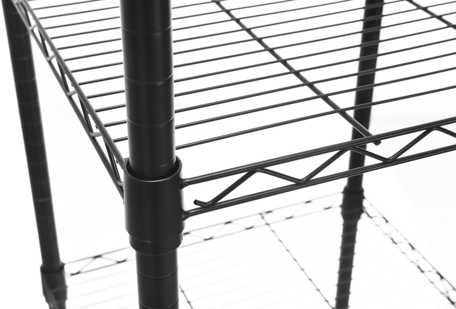 HollyHOME 5 Shelves Adjustable Steel Shelving Rack