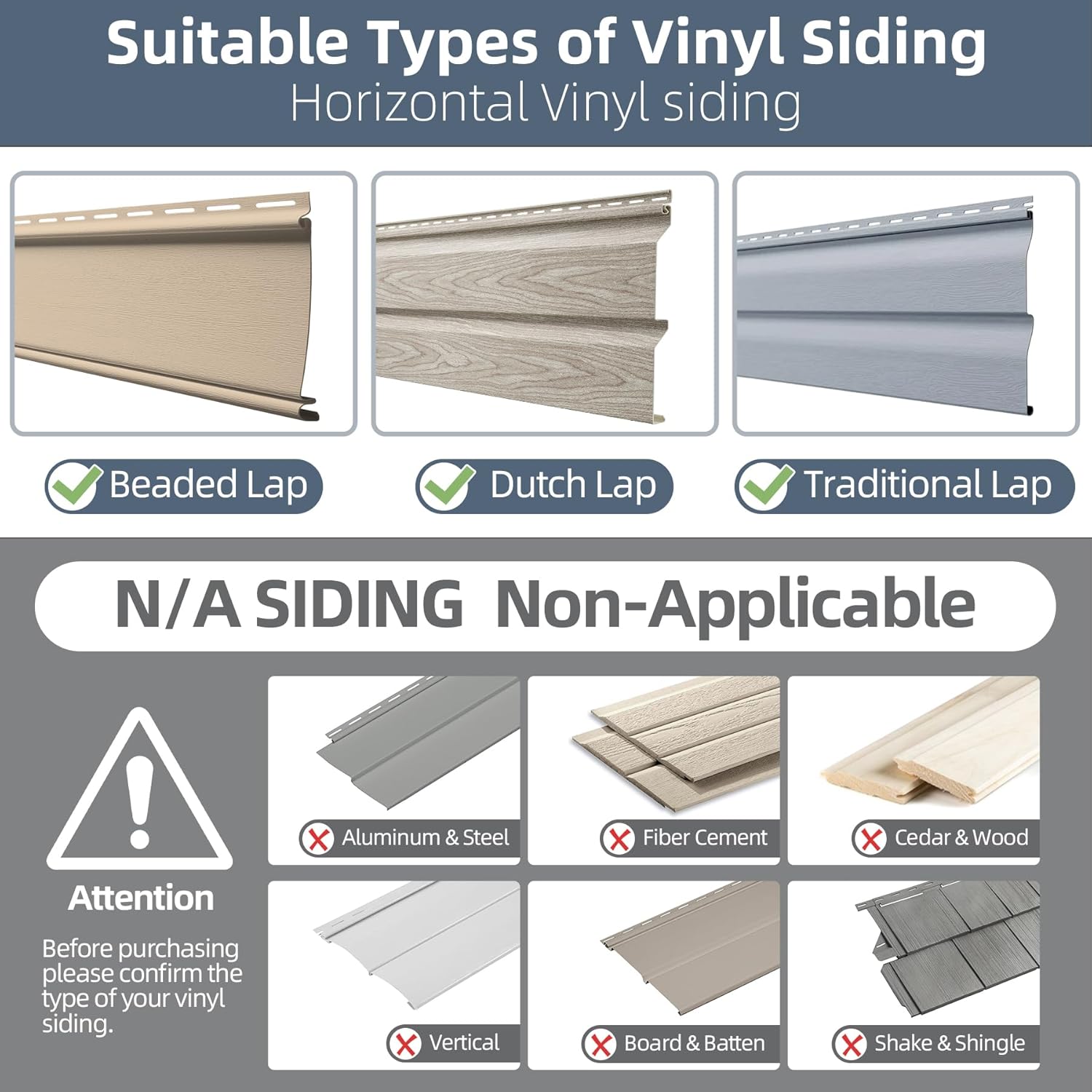 Heavy Duty Stainless Steel Hooks 20 Pack Vinyl Siding Hooks No Hole Siding Hanger