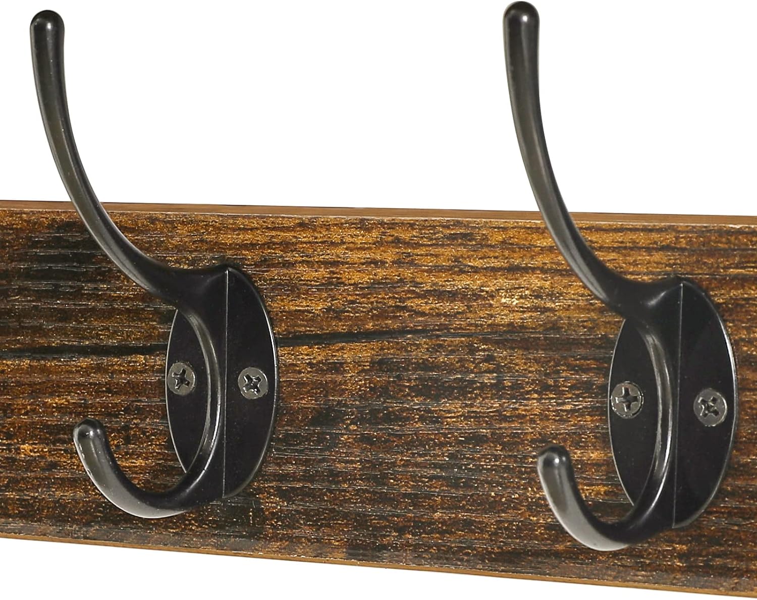 YMYNY Wall Coat Rack with 8 Hooks and Floating Shelf