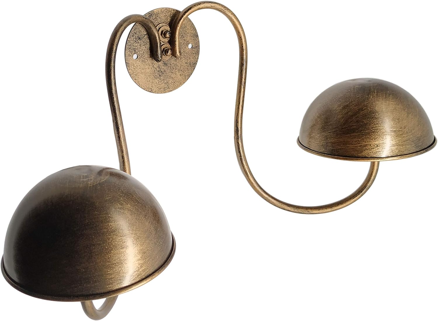 Owlgift Modern Metal Entryway Hat Rack with 2 Hooks
