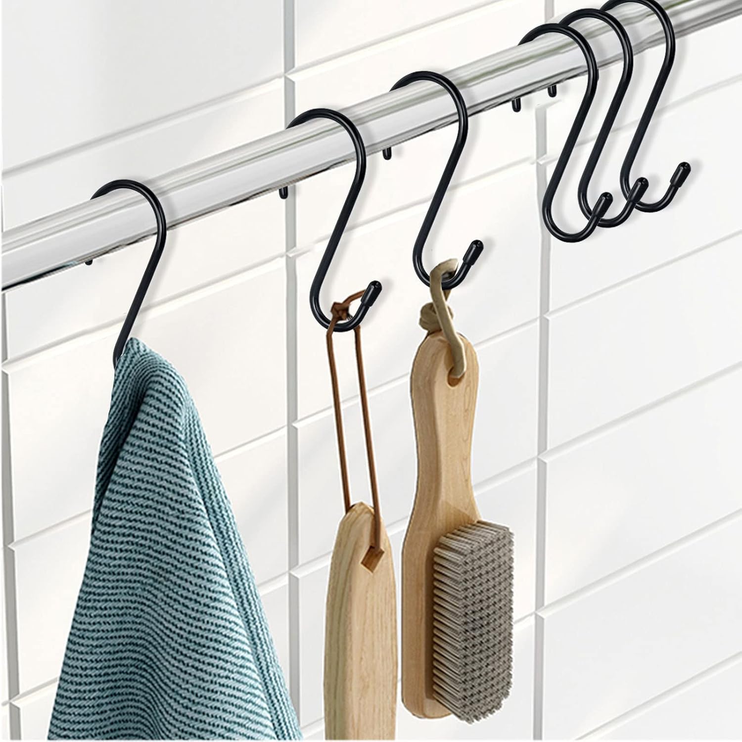 12 Pack 45 Inch S Hooks for Hanging