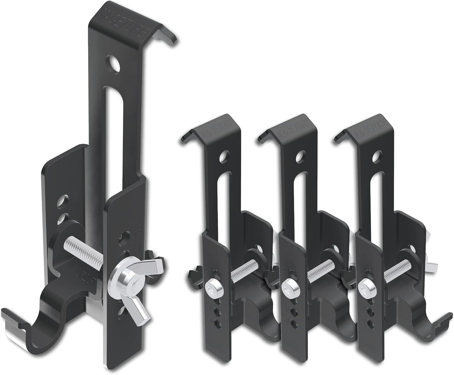 NACETURE Adjustable Brick Wall Clips 4 Pack