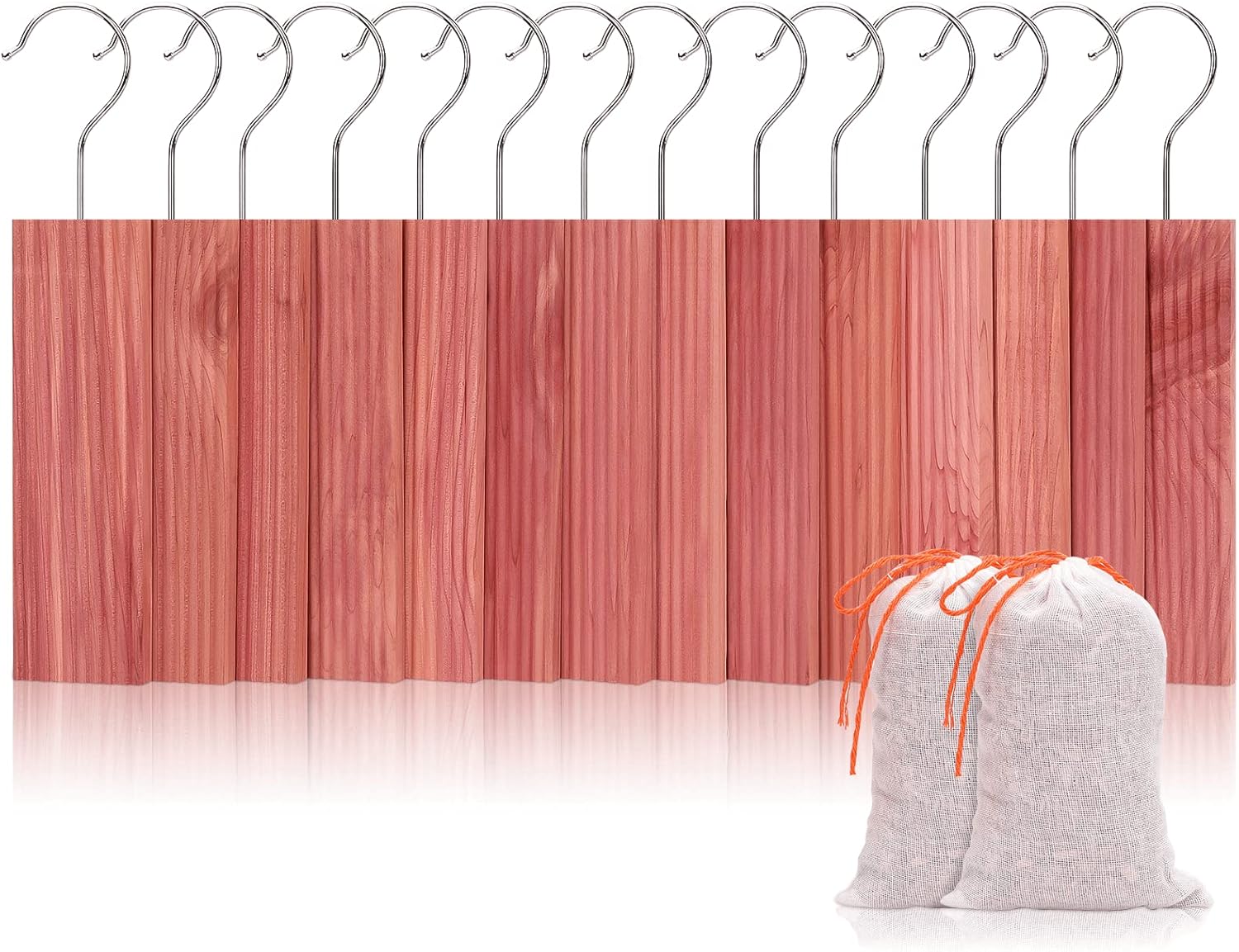 Homode Cedar Blocks for Clothing Storage 16-Pack