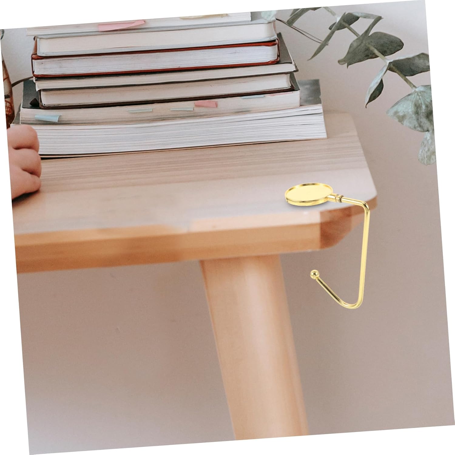 FAVOMOTO 2pcs Heavy Duty Backpack Hooks Table Hanger Organizer
