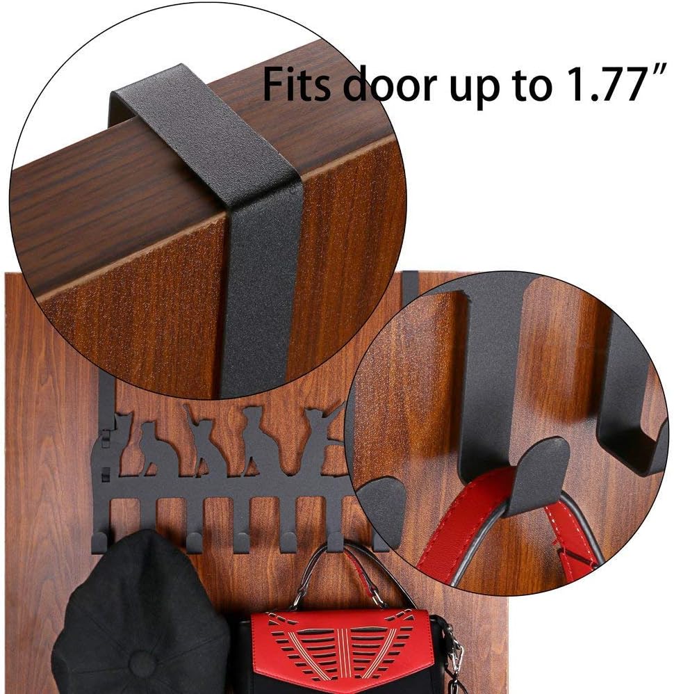 Wintek Over the Door Hook Hanger with 8 Hooks