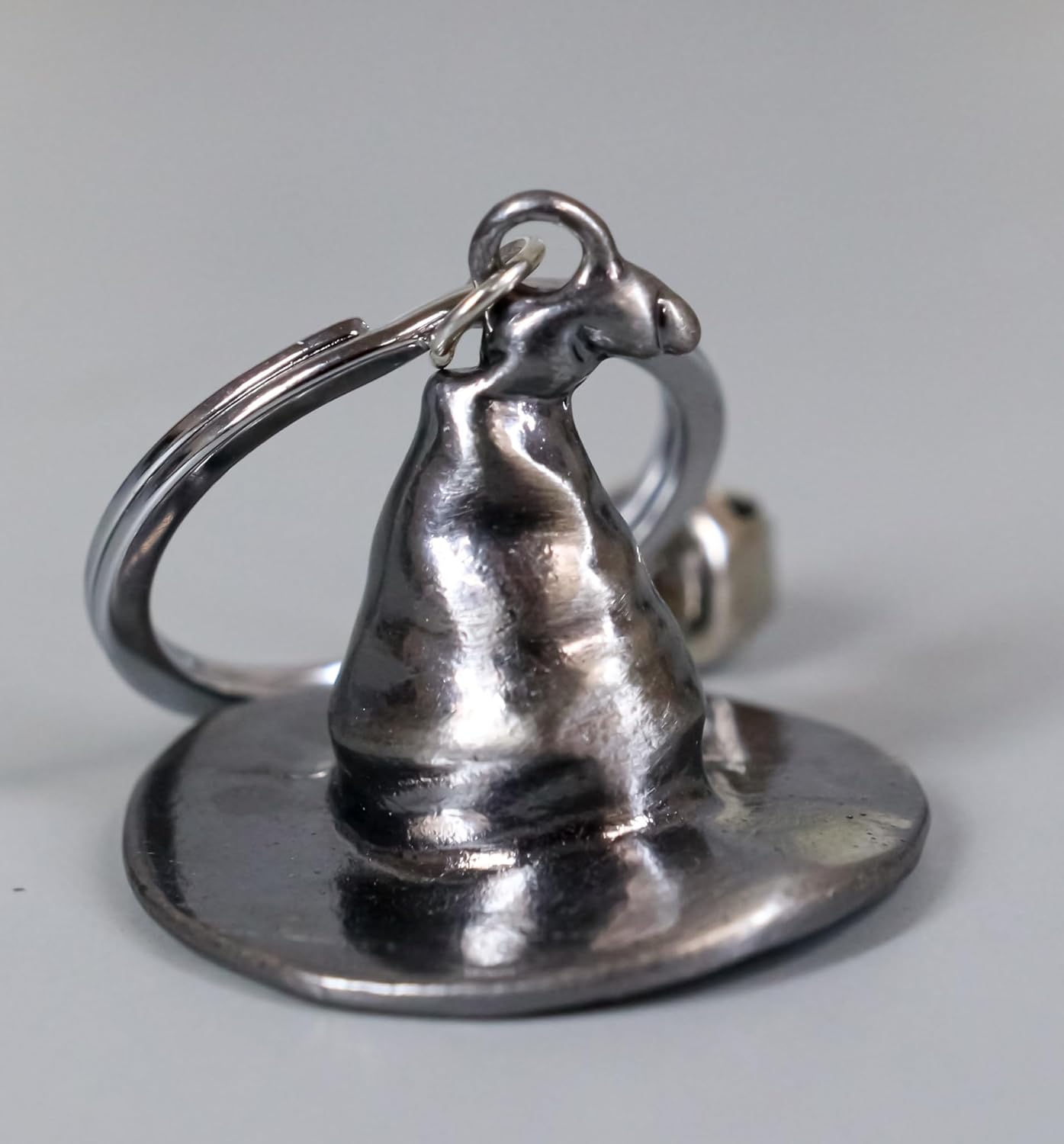 Ebros Gift Set Of 2 Witch Hat Keychains With Bells