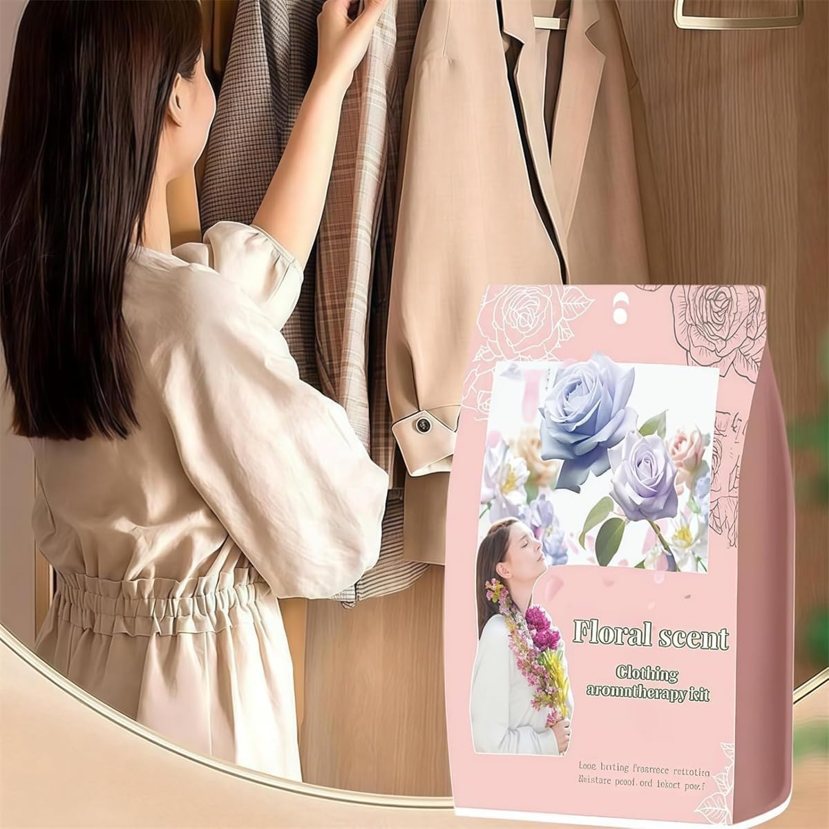 Natural Floral Camphor Balls for Clothes Storage 1
