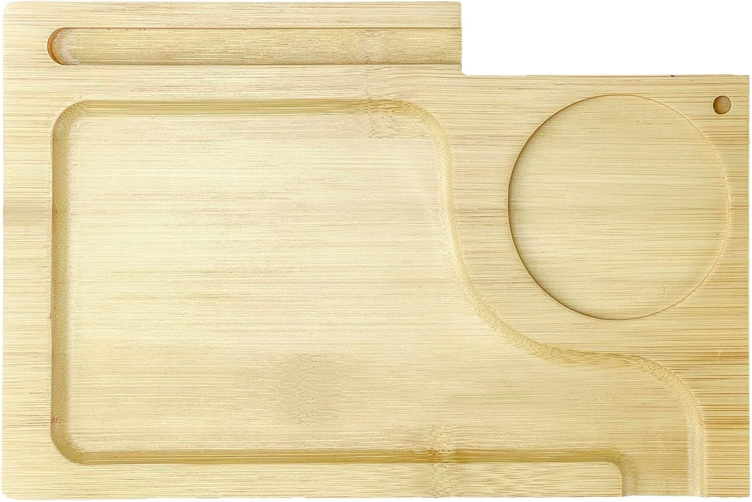Large Bamboo Stash Box with Combination Lock 3 Jars