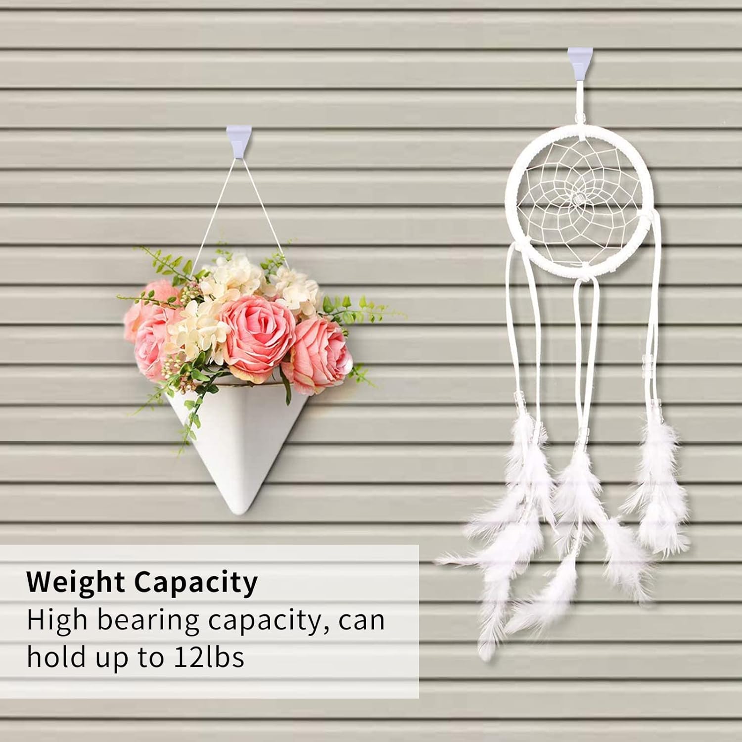 Biaungdo 24 Pcs Vinyl Hooks Heavy Duty Siding Clips