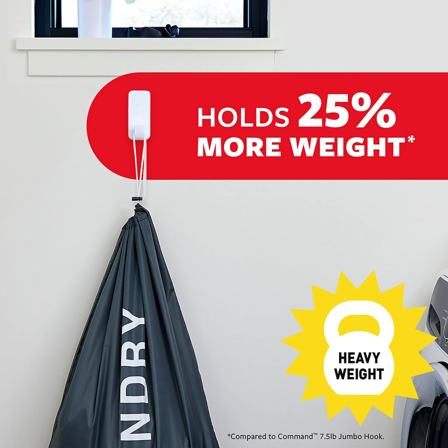 Command 10 lb XL Heavyweight Wall Hook