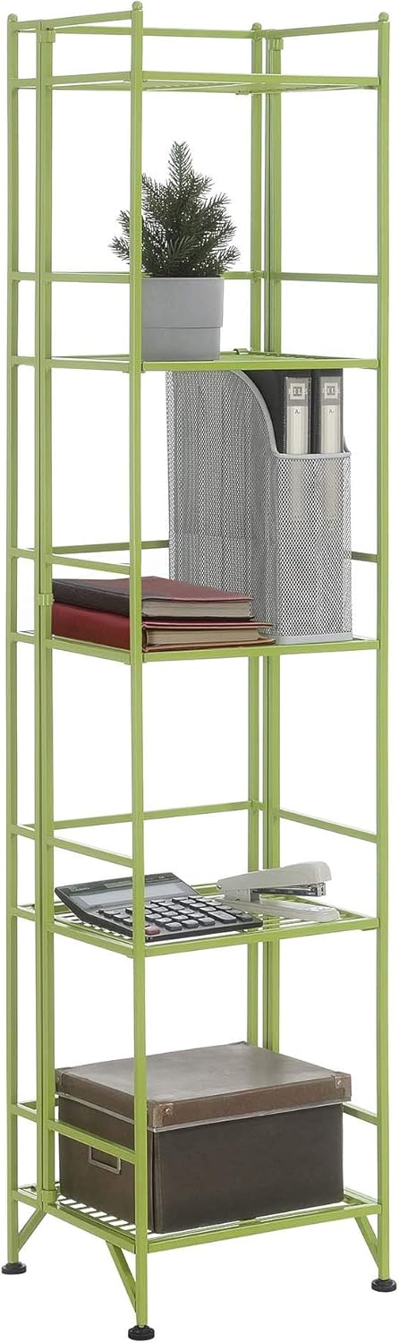Convenience Concepts Xtra Storage Shelves 5-Tier Folding Metal