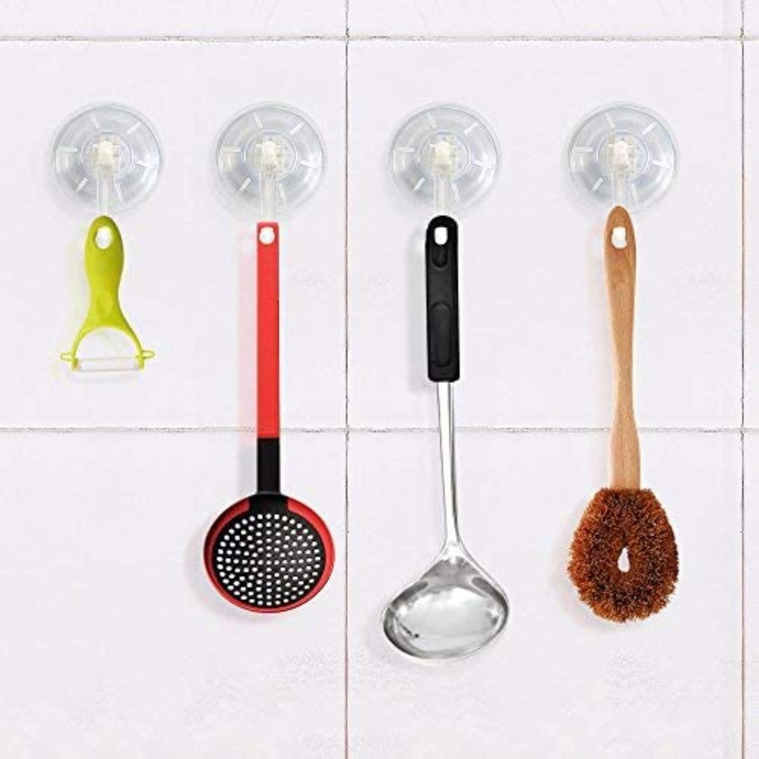 6 Pack Ultra Heavy Duty Suction Cup Hooks
