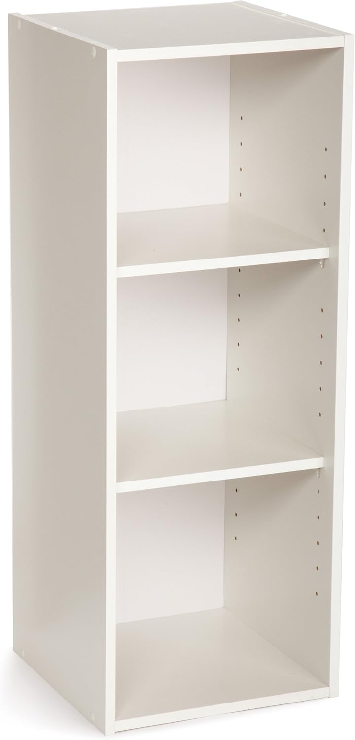 ClosetMaid 8987 3-Shelf Stackable Organizer White