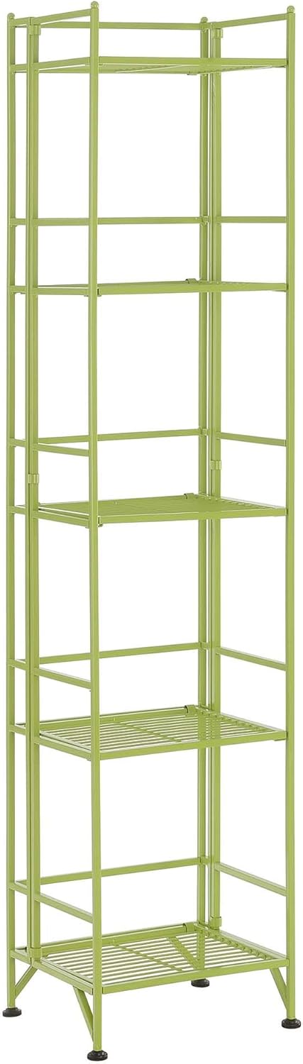 Convenience Concepts Xtra Storage Shelves 5-Tier Folding Metal