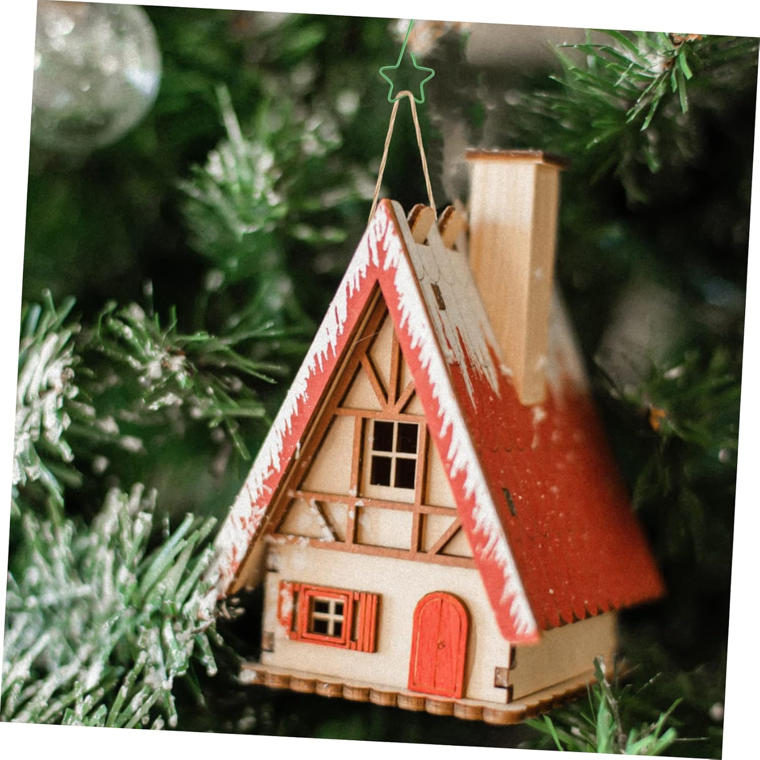 2 Packs Christmas Wreath Hooks Metal Decorations for Festive Decorations