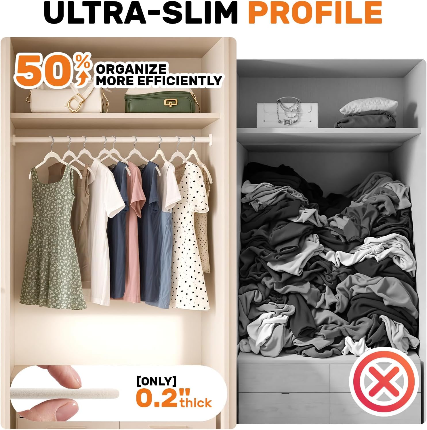 30 Pack Premium Velvet Shirt Hangers with Swivel Hook and Non-Slip Surface