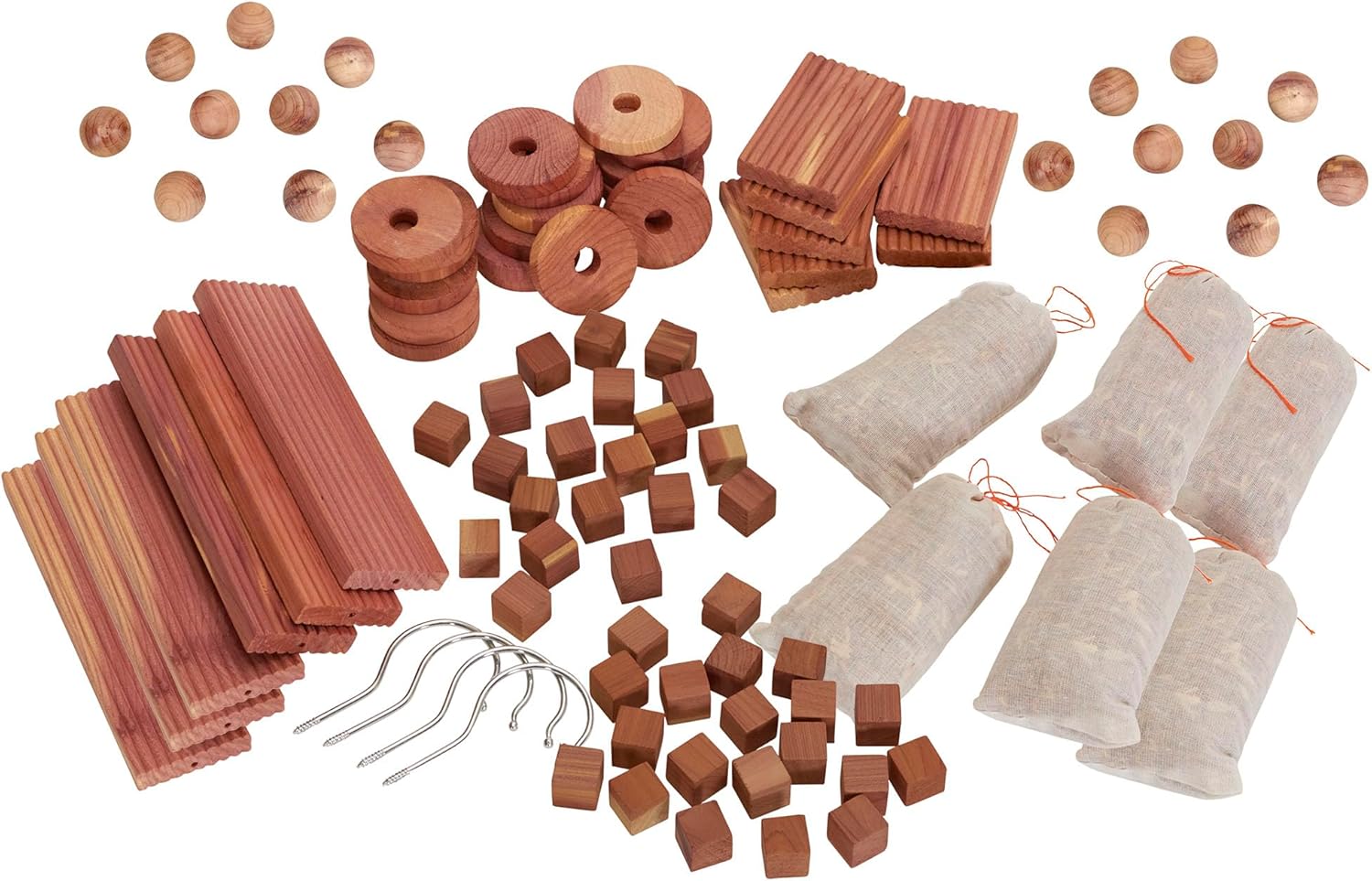 Household Essentials Cedar Moth Protection Kit 96 Pieces Natural