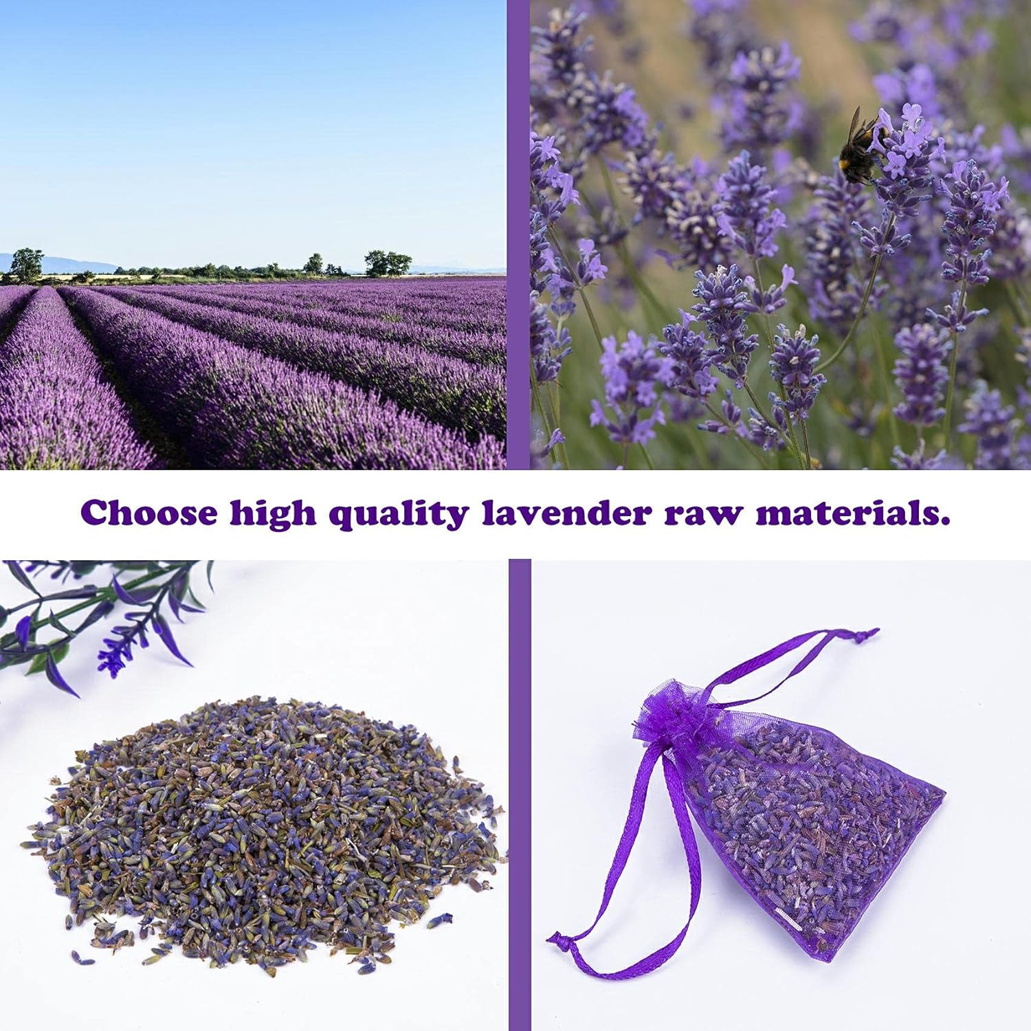 24 Pack Moth Repellent with Cedar and Lavender Sachets for Closets and Drawers