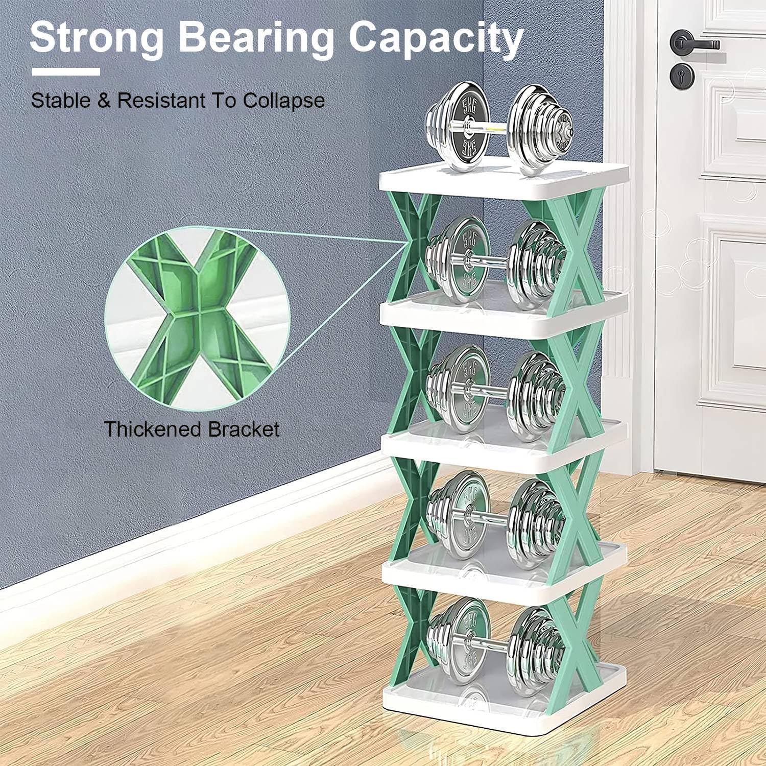 iMounTEK 9 Tier Free Standing Shoe Rack