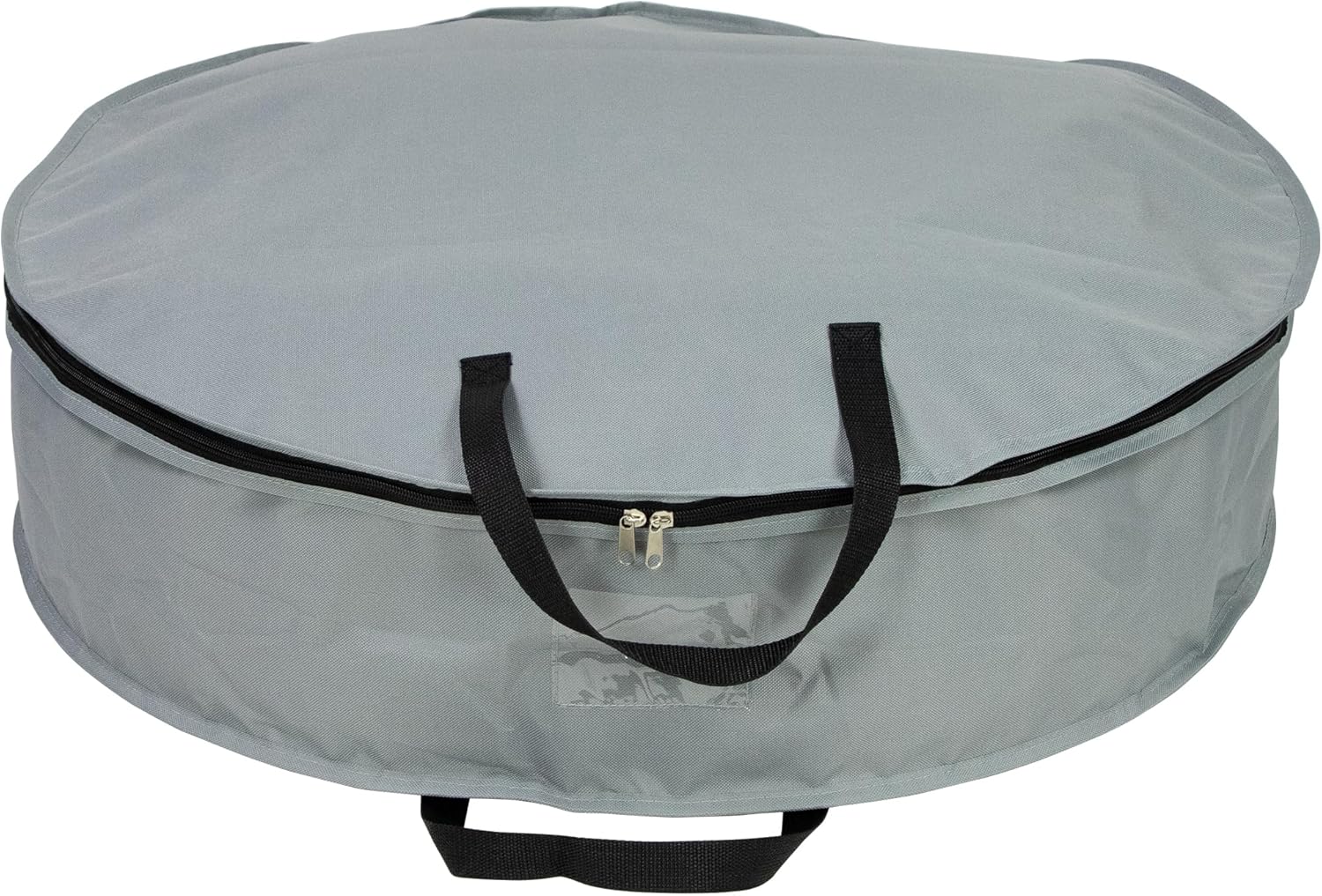 Northlight Multi-Seasonal Wreath Storage Bag 30 Inch Gray