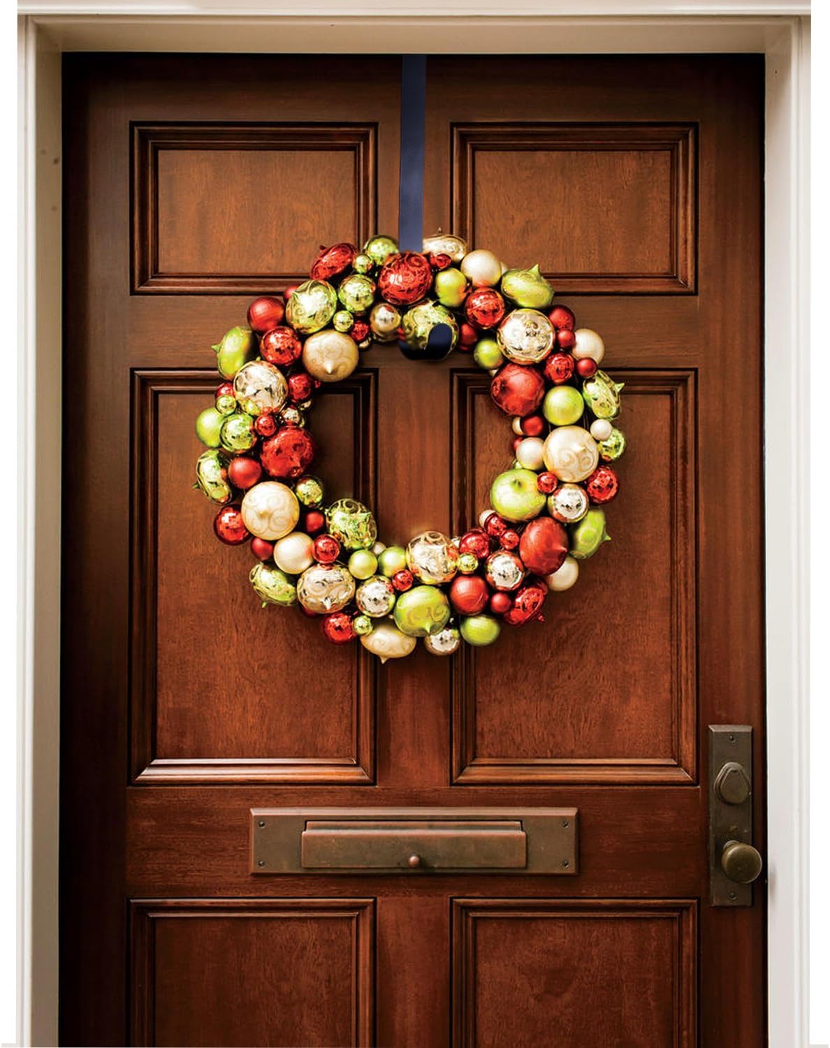 AnapoliZ 2 Piece Black Metal Wreath Hooks