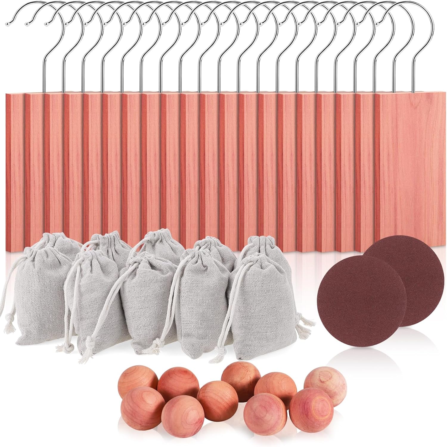 Needbrock 40 Pack Cedar Blocks for Clothes Storage