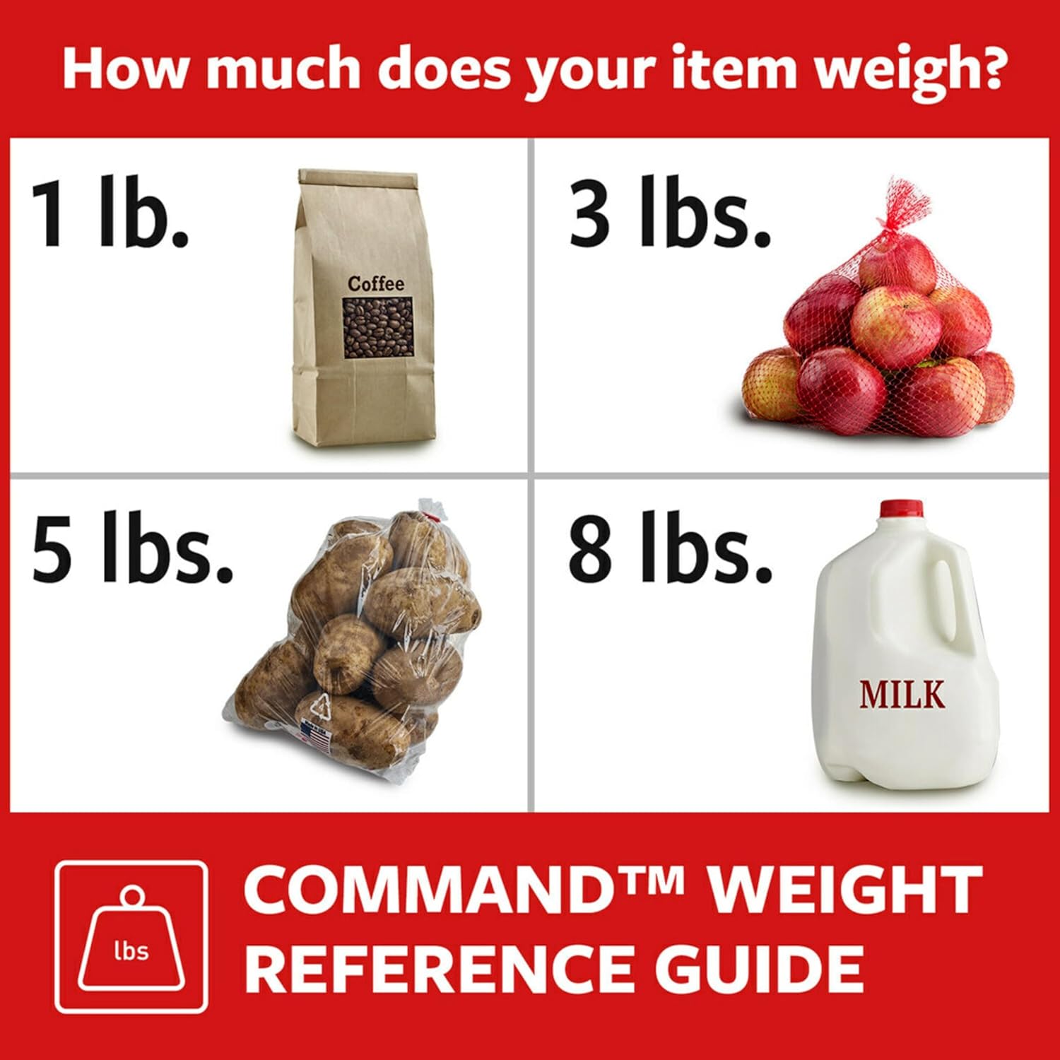 Command Large Utility Hook Mega Pack White 14-Pack